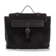 Backpack Man Bag with Leather and Fur  * era ICONS *